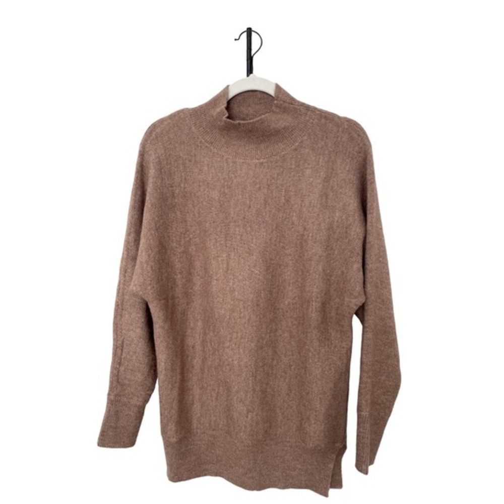 NWOT Magaschoni Mock Neck Oversized Pullover Sweater!